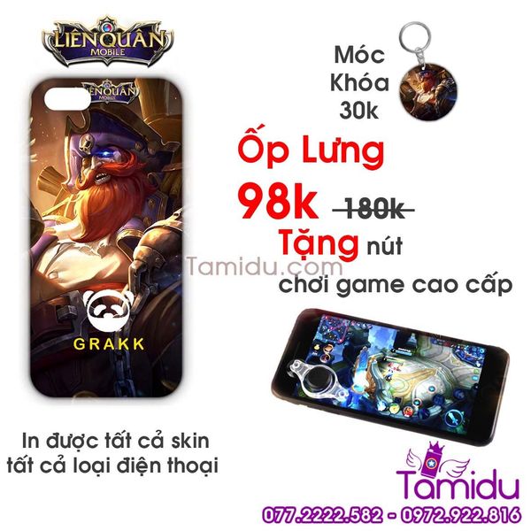 Ốp Lưng Liên Quân GRAKK - Ốp Lưng GRAKK