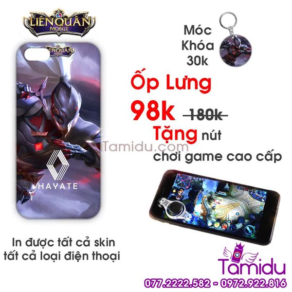 Ốp Lưng Liên Quân Hayate hay Ốp Lưng Hayate