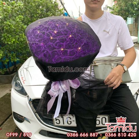 hoa hồng sáp giá rẻ hà nội