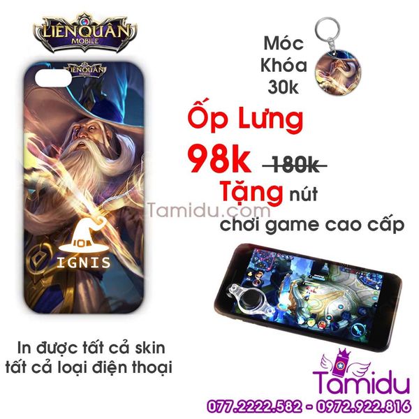 Ốp Lưng Liên Quân IGNIS - Ốp Lưng IGNIS