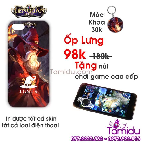 Ốp Lưng Liên Quân IGNIS - Ốp Lưng IGNIS