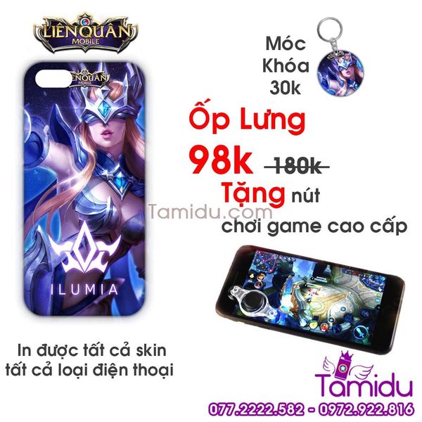 Ốp Lưng Liên Quân ILUMIA - Ốp Lưng ILUMIA