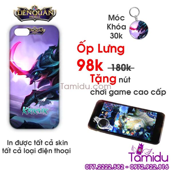 Ốp Lưng Liên Quân KRIKNAK - Ốp Lưng KRIKNAK