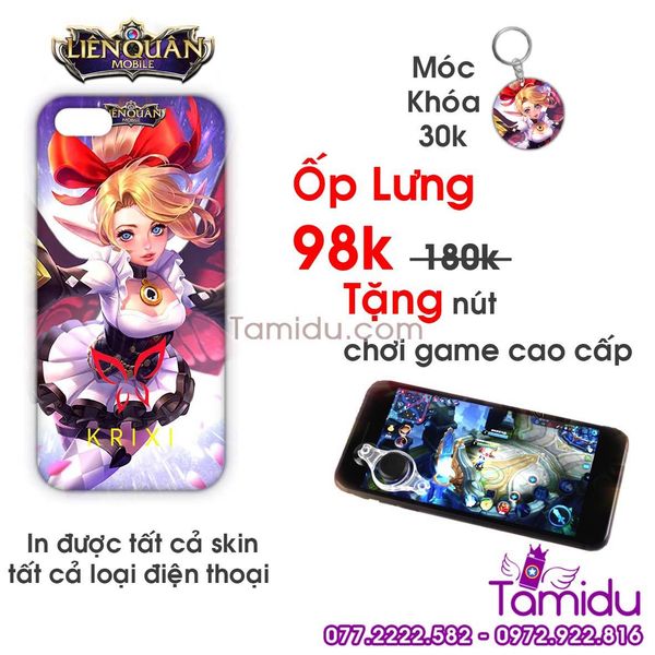 Ốp Lưng Liên Quân KRIXI - Ốp Lưng KRIXI