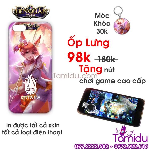 Ốp Lưng Liên Quân LILIANA - Ốp Lưng LILIANA