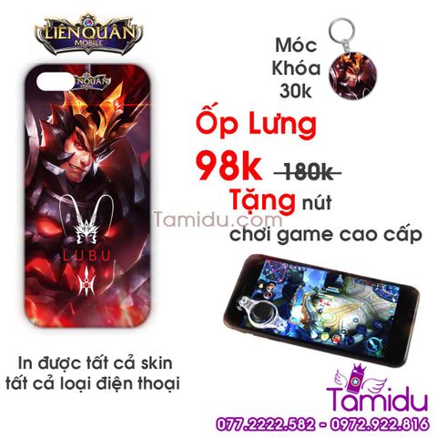 Ốp Lưng Liên Quân LỮ BỐ  - Ốp lưng LỮ BỐ