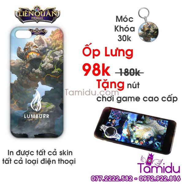 Ốp Lưng Liên Quân LUMBURR - Ốp Lưng LUMBURR