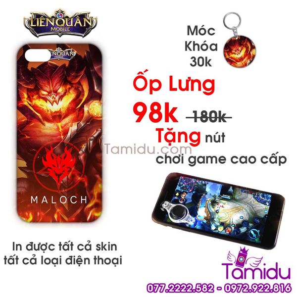 Ốp Lưng Liên Quân MALOCH - Ốp Lưng MALOCH