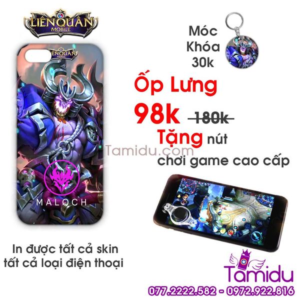 Ốp Lưng Liên Quân MALOCH - Ốp Lưng MALOCH