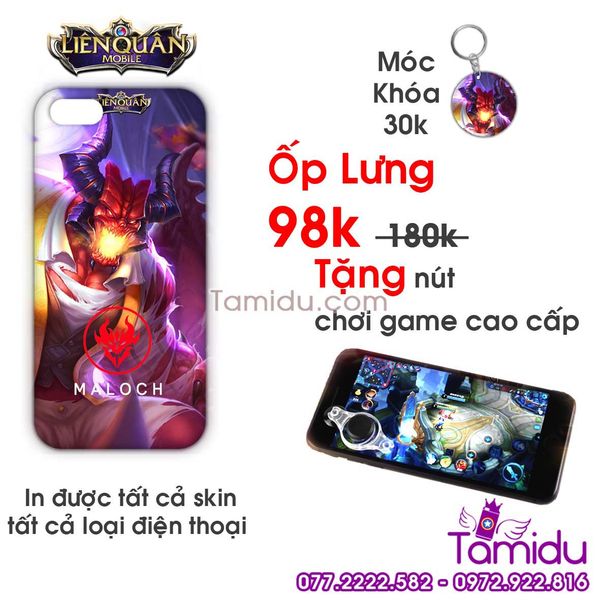 Ốp Lưng Liên Quân MALOCH - Ốp Lưng MALOCH