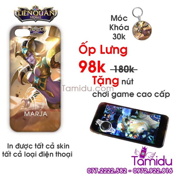 Ốp Lưng Liên Quân Marja hay Ốp Lưng Marja