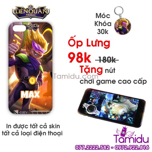 Ốp Lưng Liên Quân MAX - Ốp Lưng MAX