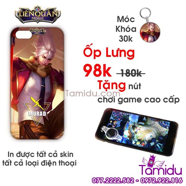 Ốp Lưng Liên Quân MURAD - Ốp Lưng MURAD