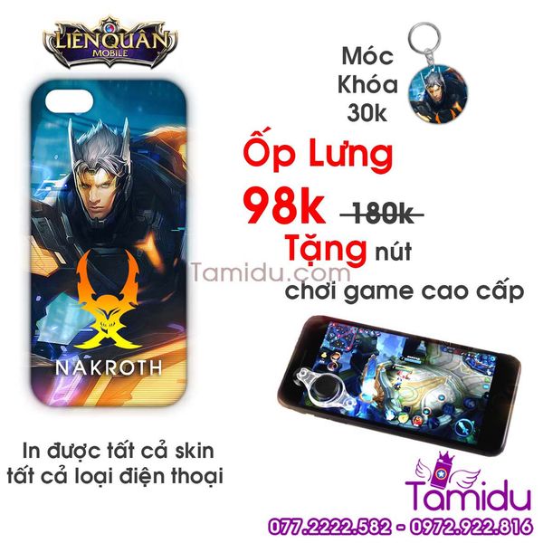 Ốp Lưng Liên Quân NAKROTH - Ốp Lưng NAKROTH