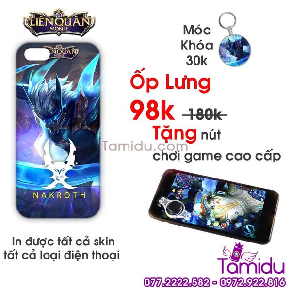 Ốp Lưng Liên Quân NAKROTH - Ốp Lưng NAKROTH