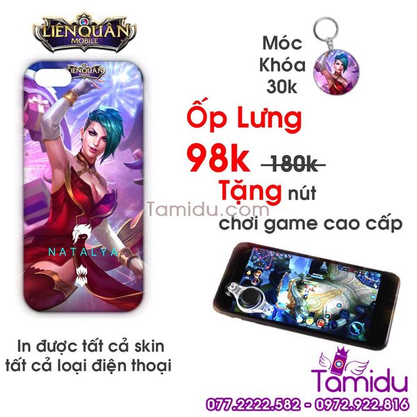 Ốp Lưng Liên Quân NATALYA - Ốp Lưng NATALYA