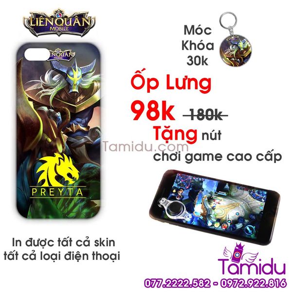 Ốp Lưng Liên Quân PREYTA - Ốp Lưng PREYTA