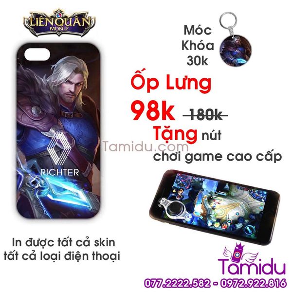 Ốp Lưng Liên Quân Richter hay Ốp Lưng Richter