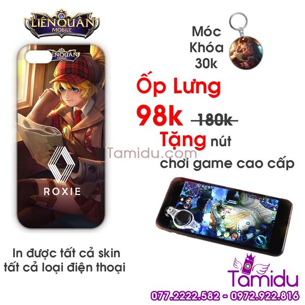 Ốp Lưng Liên Quân Roxie hay Ốp Lưng Roxie