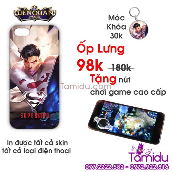 Ốp Lưng Liên Quân SUPERMEN - Ốp Lưng SUPERMEN