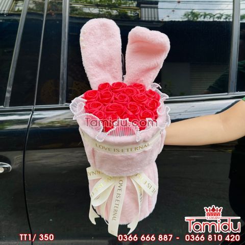 Bó Hoa Tai Thỏ Bunny Hotrend dễ thương