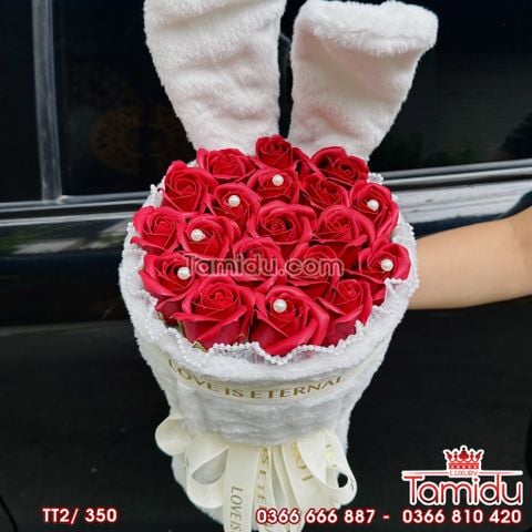 Bó Hoa Tai Thỏ Bunny Hotrend dễ thương