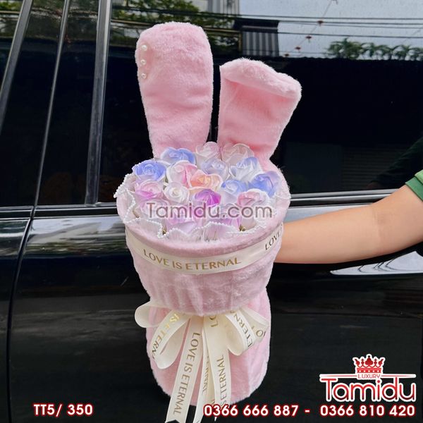 Bó Hoa Tai Thỏ Bunny Hotrend dễ thương