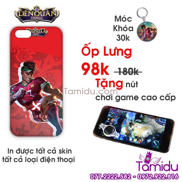 Ốp Lưng Liên Quân VALLHEIN - Ốp Lưng VALLHEIN