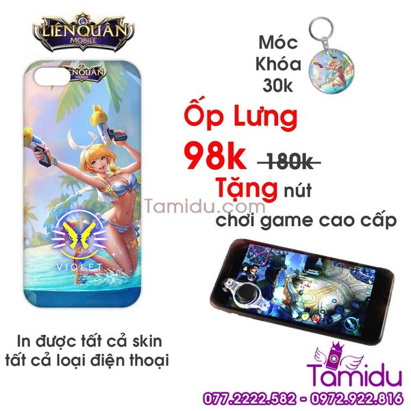 Ốp Lưng Liên Quân VIOLET - Ốp Lưng VIOLET