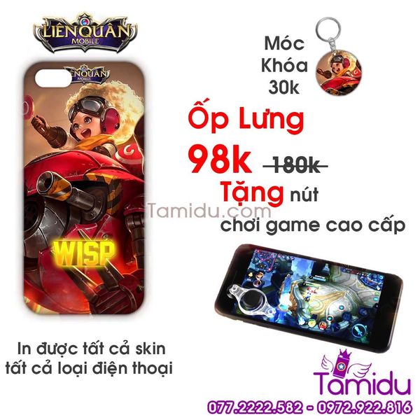 Ốp Lưng Liên Quân WISP - Ốp Lưng WISP