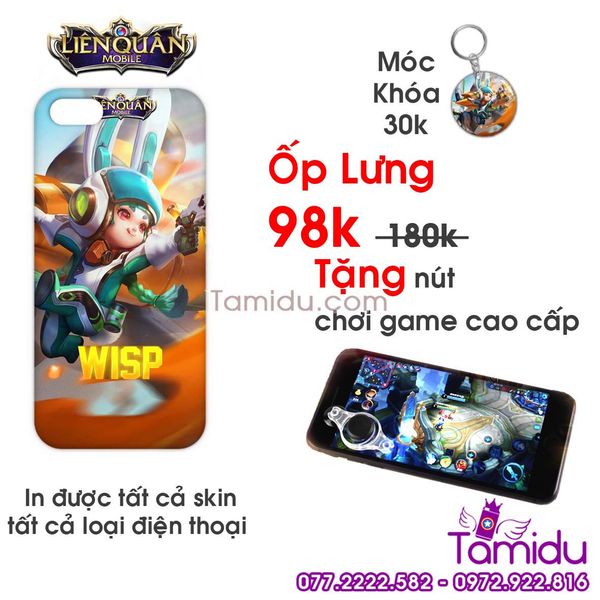 Ốp Lưng Liên Quân WISP - Ốp Lưng WISP