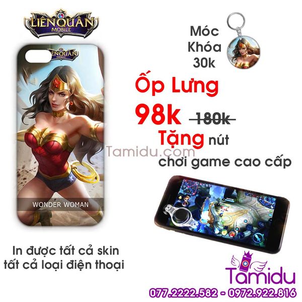 Ốp Lưng Liên Quân WONDER WOMEN - Ốp Lưng WONDER WOMEN