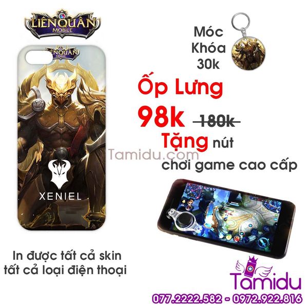 Ốp Lưng Liên Quân Xeniel hay Ốp Lưng Xeniel