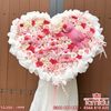Bó Hoa Gấu Dâu mix hoa hồng sáp ngọt ngào
