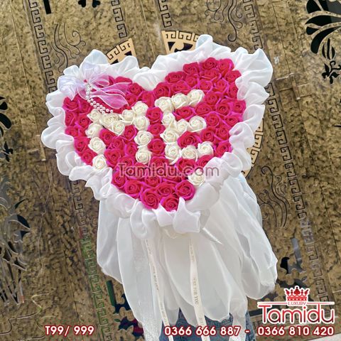 Bó Hoa hồng sáp 99 bông tặng mẹ yêu