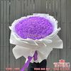 Bó Hoa hồng sáp 200 bông tím mông mơ