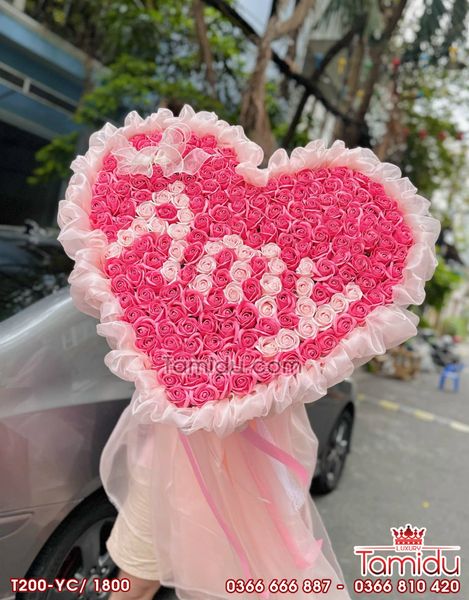 Bó Hoa Hồng Sáp Ngọt Ngào Công chúa