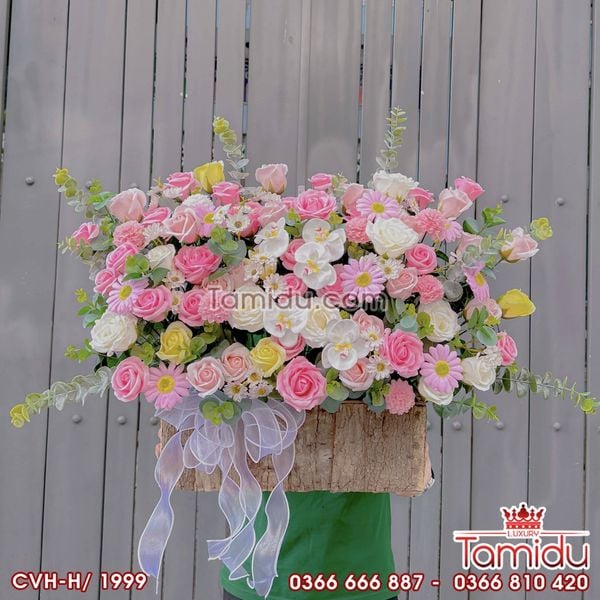 Vườn hoa hồng lãng mạn