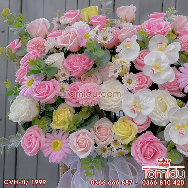 Vườn hoa hồng lãng mạn