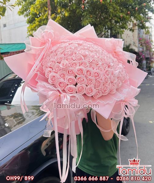 Bó hồng 99 bông ngọt ngào