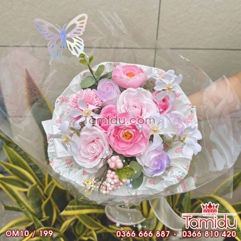 Bó hoa hồng xin xắn, quà tặng bạn bè, đồng nghiệp ngày lễ