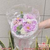 Bó hoa hồng xin xắn, quà tặng bạn bè, đồng nghiệp ngày lễ