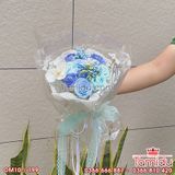 Bó hoa hồng xin xắn, quà tặng bạn bè, đồng nghiệp ngày lễ