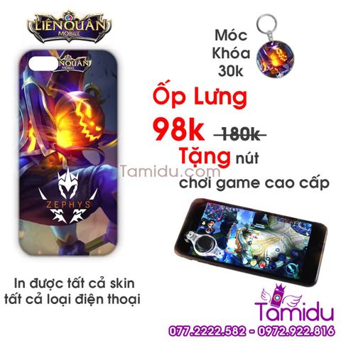 Ốp Lưng Liên Quân ZEPHYS - Ốp Lưng ZEPHYS