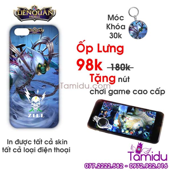 Ốp Lưng Liên Quân ZILL - Ốp Lưng ZILL