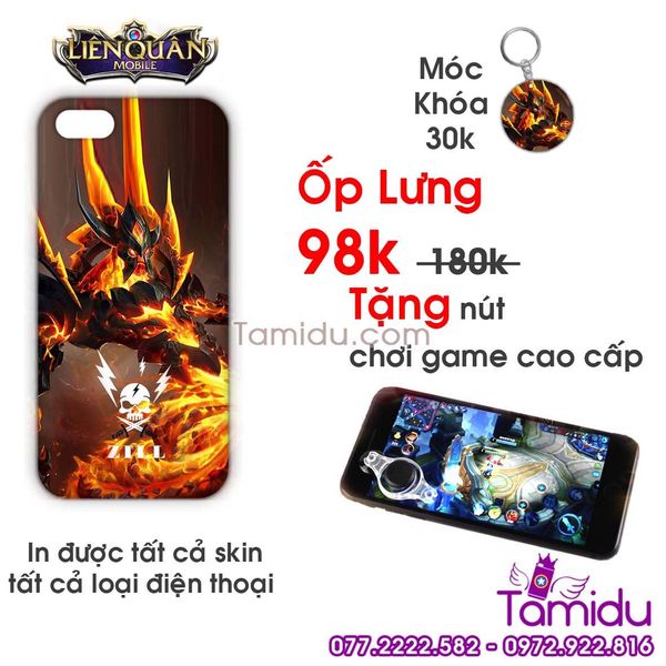 Ốp Lưng Liên Quân ZILL - Ốp Lưng ZILL