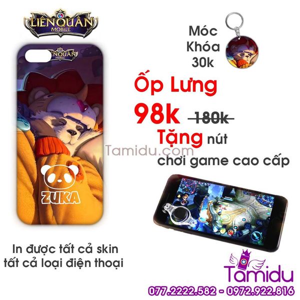 Ốp Lưng Liên Quân ZUKA - Ốp Lưng ZUKA