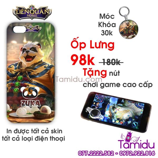 Ốp Lưng Liên Quân ZUKA - Ốp Lưng ZUKA