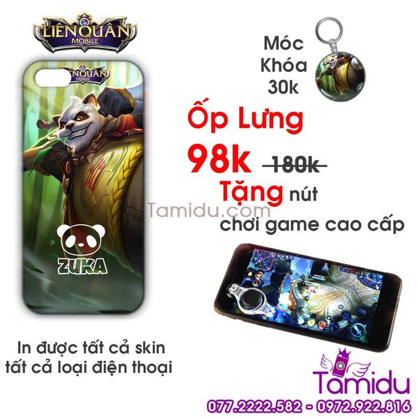 Ốp Lưng Liên Quân ZUKA - Ốp Lưng ZUKA