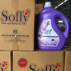 Nước giặt cao cấp Soffy- 4,5kg-Hương Lavender